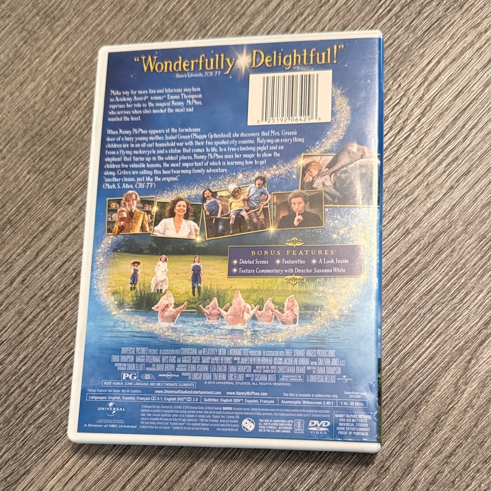 Nanny McPhee Returns DVD / BUNDLE AND SAVE ON MOVIES - Picture 3 of 8